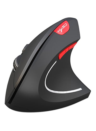 اشتري HXSJ T29 Wireless Mouse BT3.0 Vertical Optical Mouse أسود في السعودية