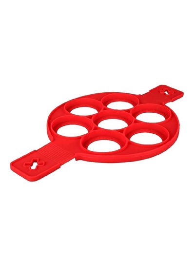 Buy Non Stick Pancake Pan Red in Saudi Arabia