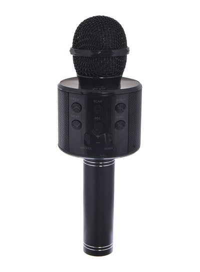 Buy WS-858 Wireless Karaoke Microphone WS-858-Black Black in Saudi Arabia