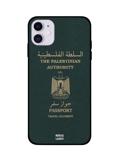 Buy Protective Case Cover For Apple iPhone 11 Green/Beige in Egypt