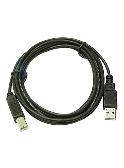 Buy USB A To USB B Printer Cable Black in UAE