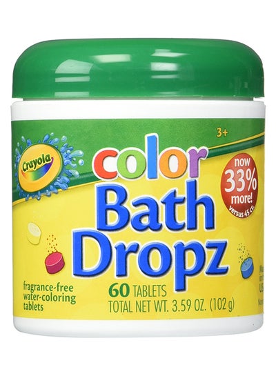 اشتري Color Bath Dropz Multicolour 2.75X3X3inch في الامارات