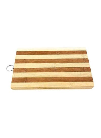 Buy Bamboo Cutting Board Brown 22x32cm in Saudi Arabia
