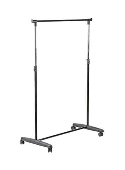 Buy Single Pole Cloth Rack Silver/Grey in Saudi Arabia