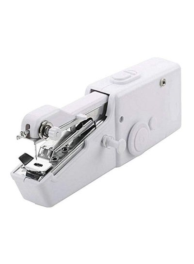 Buy Portable Handheld Sewing Machine White in UAE
