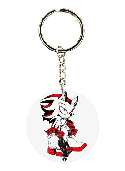 Buy Sonic Double Side Printed Keychain in UAE