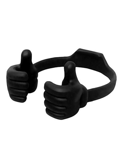 Buy Thumb OK Mobile Phone Stand Black in Saudi Arabia