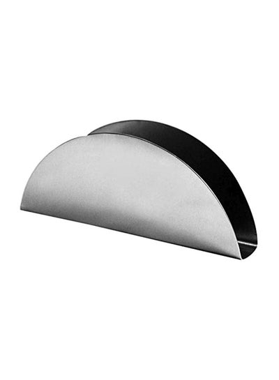 Buy Steel Napkin Holder Silver 157x26x 61mm in UAE