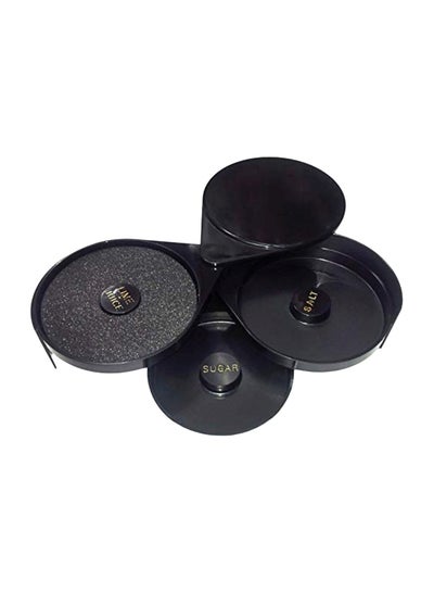 Buy 3-Tier Serving Dish Black in UAE