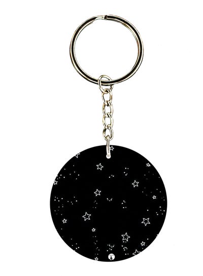 Buy Stars Double Side Printed Keychain in Saudi Arabia