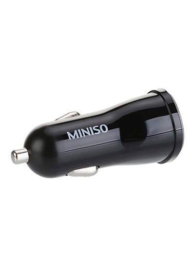 Buy Double USB Car Charger Black in Egypt