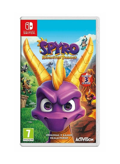 Buy Spyro Reignited Trilogy Adventure (Intl Version) - Adventure - Nintendo Switch in Saudi Arabia
