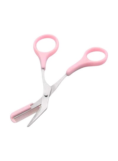 Buy Eyebrow Shaping Knife With Comb Silver/Pink in Egypt