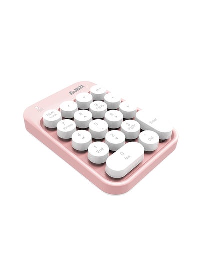 Buy Wireless Mini Number Pad Pink in Saudi Arabia