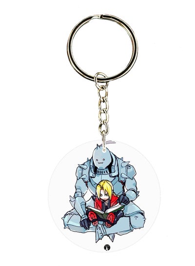 Buy The Anime Fullmetal Alchemist Double Side Printed Keychain in Saudi Arabia