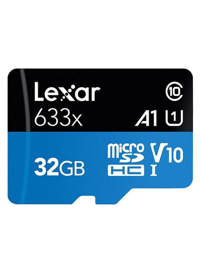 Buy 633X MicroSDHC Memory Card 32gb Black/Blue in Egypt