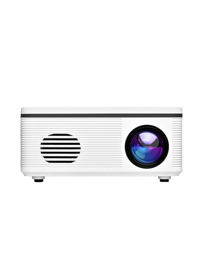 Buy HD LED Portable Mini Projector P2011 White in UAE