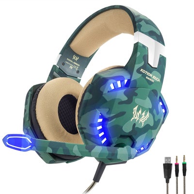 Buy G2600 Stereo Over-Ear Gaming Headphones With Mic For PS4/PS5/XOne/XSeries/NSwitch/PC in Saudi Arabia