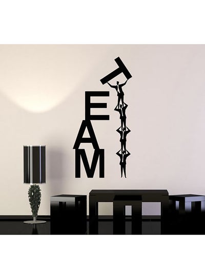 Buy Office Quote Wall Decals Black 50x100centimeter in UAE