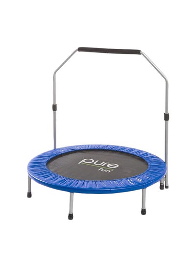 Buy Exercise Trampoline With Handrail 40inch in Saudi Arabia