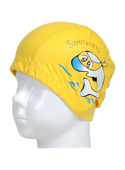 Buy Dolphin Printed Swimming Cap in UAE