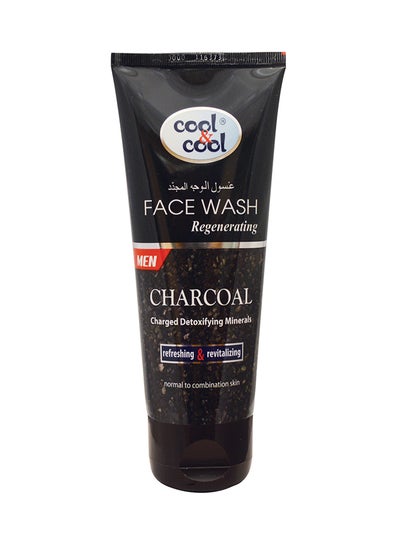 Buy Regenerating Charcoal Face Wash for Men, 75ml in UAE