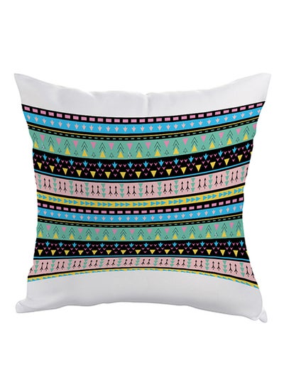 Buy Decorative Square Shaped Throw Pillow Multicolour 40 x 40cm in Egypt