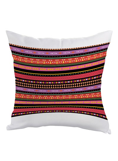 Buy Decorative Square Shaped Throw Pillow Multicolour 40 x 40cm in Egypt