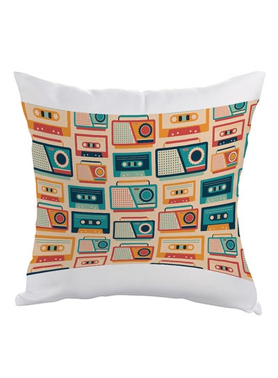 Buy Decorative Square Shaped Throw Pillow Multicolour 40 x 40cm in Egypt