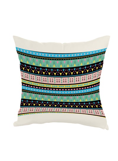 Buy Decorative Square Shaped Throw Pillow Multicolour 40 x 40cm in Egypt