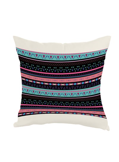 Buy Decorative Square Shaped Throw Pillow Multicolour 40 x 40cm in Egypt