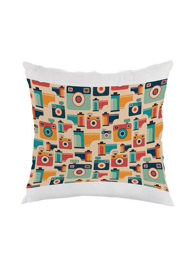 Buy Decorative Square Shaped Throw Pillow Multicolour 40 x 40cm in Egypt