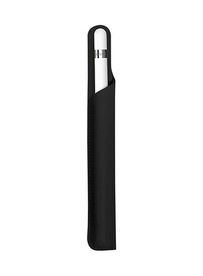 اشتري حافظة أقلام جلدية بمغناطيس محكم لقلم أبل أسود في الامارات