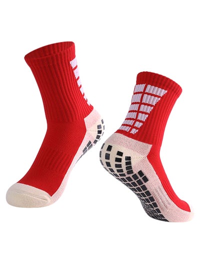 Buy Pair Of Anti Slip Football Socks in Saudi Arabia