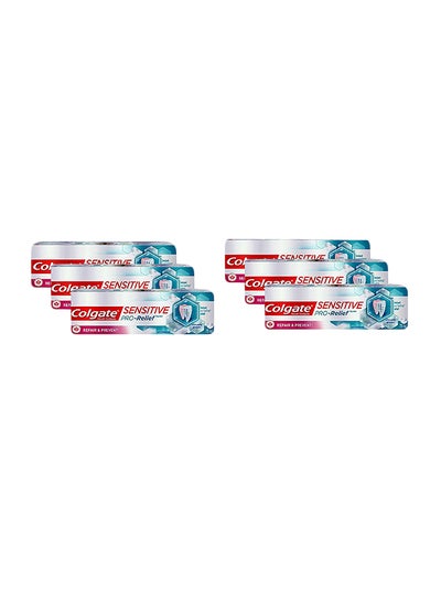 Buy Pack Of 6 Sensitive Pro-Relief Toothpaste 75ml in UAE