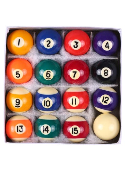 Buy 16-Piece Billiard Table Balls Set in UAE