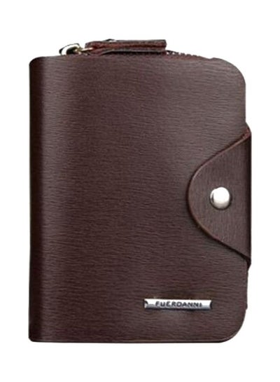 Buy Leather Wallet Brown in UAE