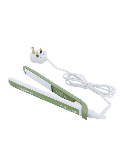 Buy Ceramic Hair Straightener Green in Saudi Arabia