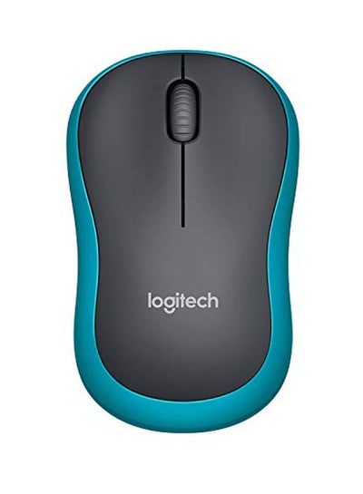 Buy M185 Plug-N-Play Wireless Mouse Blue/Black in UAE