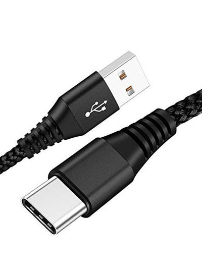 اشتري كابل USB نوع C سريع الشحن 3متر أسود في الامارات