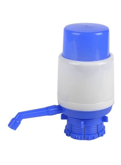 Buy Hand Press Manual Pump Water Dispenser Blue/Grey in Egypt