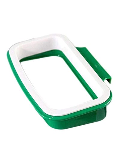 Buy Hanging Trash Bag Holder Green/White in UAE