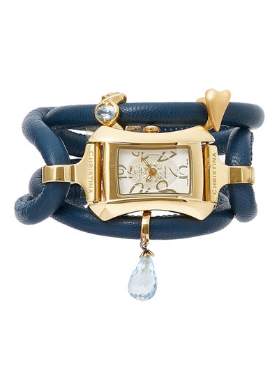 Buy women Fabric Analog Wrist Watch140 GWW BLUE- SKY TOPAZ in UAE