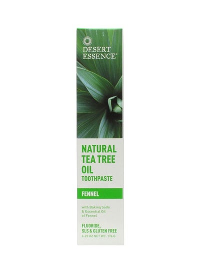Buy Natural Tea Tree Oil Fennel Toothpaste in UAE
