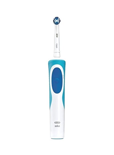 Buy Vitality Floss Action Electric Toothbrush Blue/White in UAE