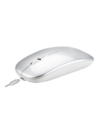 Buy M90 Dual Mode Wireless Optical Mouse Silver in Saudi Arabia