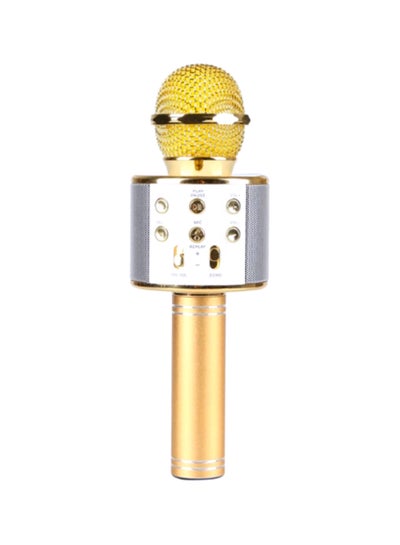 Buy WS-858 Karaoke Microphone 2720000000000 Gold in Saudi Arabia