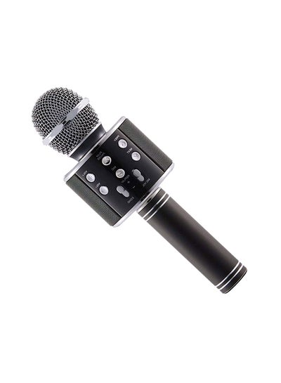 Buy WS-858 Wireless Karaoke Handheld Microphone 2720000000000 Black/Silver in Saudi Arabia