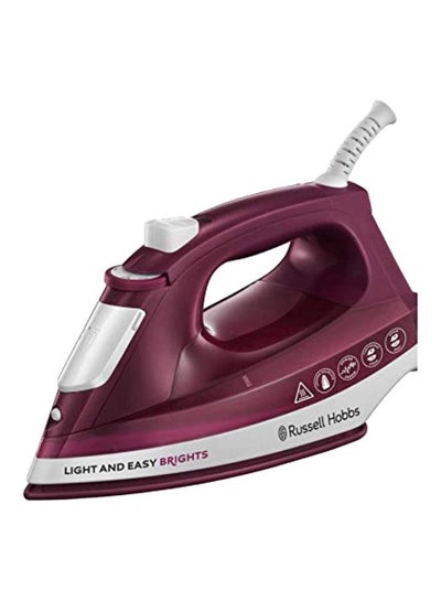 Buy Steam Iron 2400W 24820 Maroon/White in Saudi Arabia