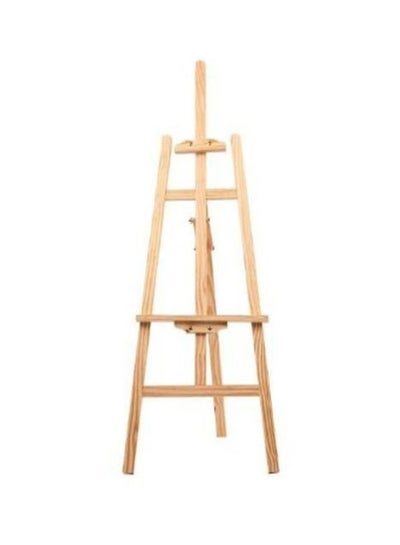 Buy Wooden Sketch Drawing Stand 170cm Beige in UAE